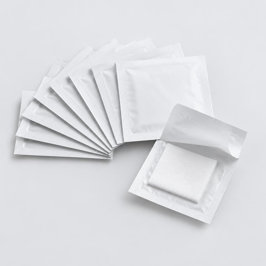 Individually wrapped alcohol preparation pads